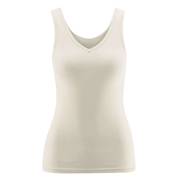 Living Crafts Janine Women’s Organic Cotton V-Neck Vest Top Living Crafts Janine Women’s Organic Cotton V-Neck Vest Top