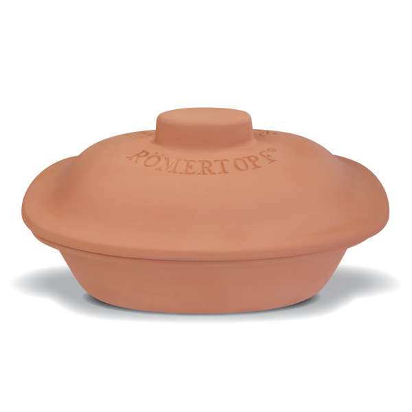 Romertopf Trend Clay Cooker large for Microwave or Oven PureNature