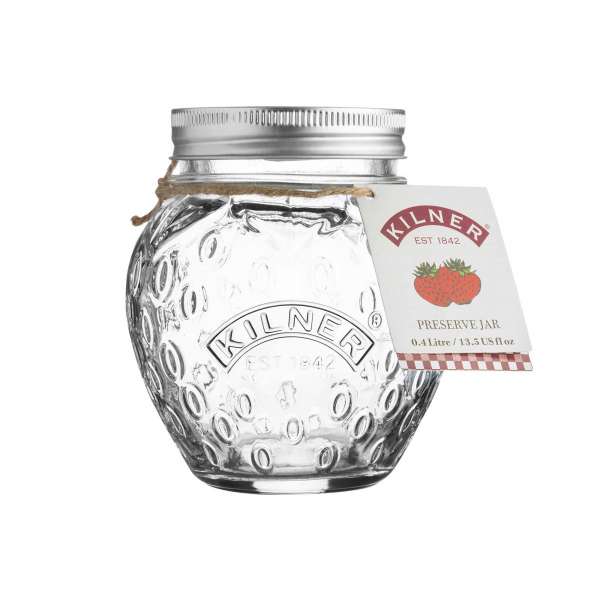 Kilner jam jar strawberry 400 ml
