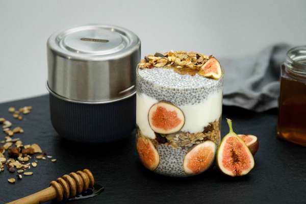 Black & Blum glass lunch bowl