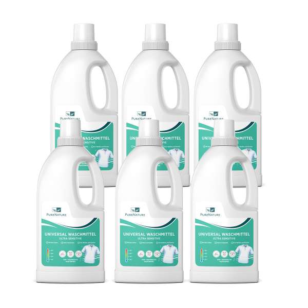 Pure Nature Liquid Detergent (6 x 2 liter bottles)) Pure Nature Liquid Detergent (6 x 2 liter bottles))