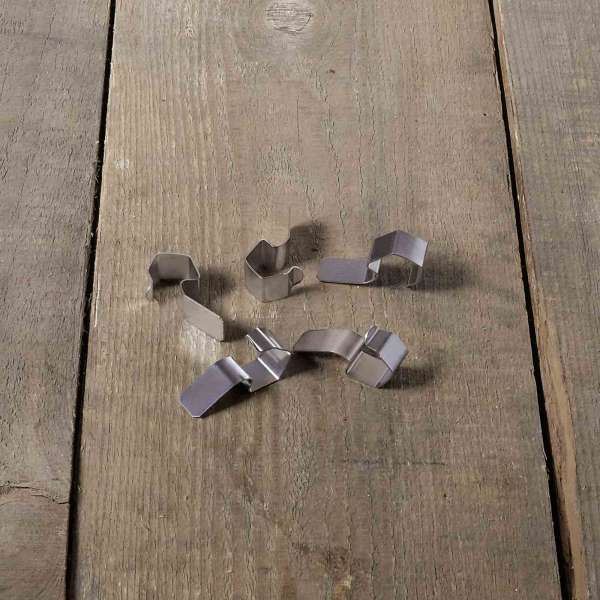 Weck clamps for jars & bottles made of stainless steel