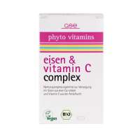 Iron + Vitamin C Complex - Phyto Vitamins from Curry Leaf & Amla Iron + Vitamin C Complex - Phyto Vitamins from Curry Leaf & Amla