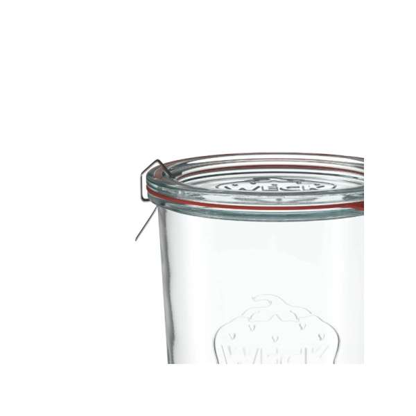 WECK 750 ml Mold Jars with Glass Lids – Set of 6