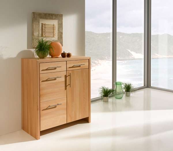 Solid Wooden Highboard Gerri Solid Wooden Highboard Gerri