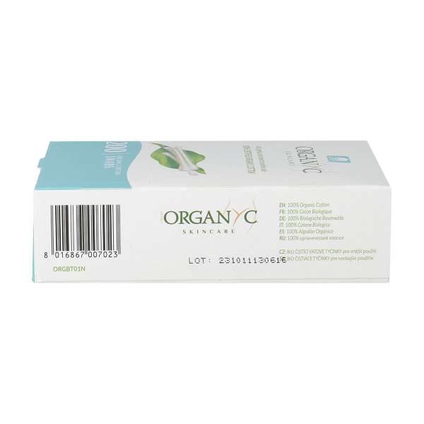 Buy Organic Cotton Swabs made of organic cotton with a paper shaft