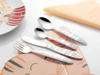 Bella Cutlery Set for Kids Set of 4, nickel free Bella Cutlery Set for Kids Set of 4, nickel free