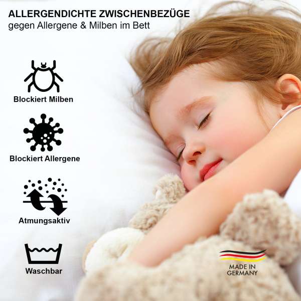 Comforter bedding for allergy sufferers