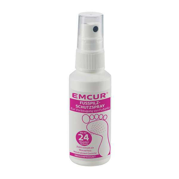 Emcur foot spray against athlete's foot and nail fungus - 24 h protection Emcur foot spray against athlete's foot and nail fungus - 24 h protection
