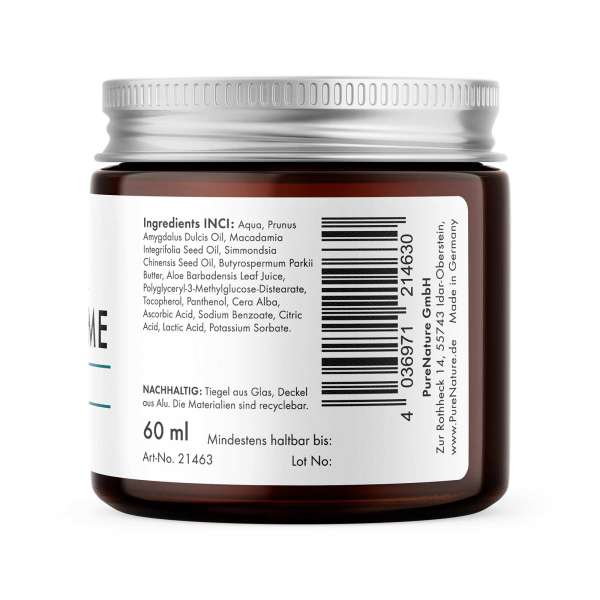 PureNature rich day cream with vitamins & Aloe Vera