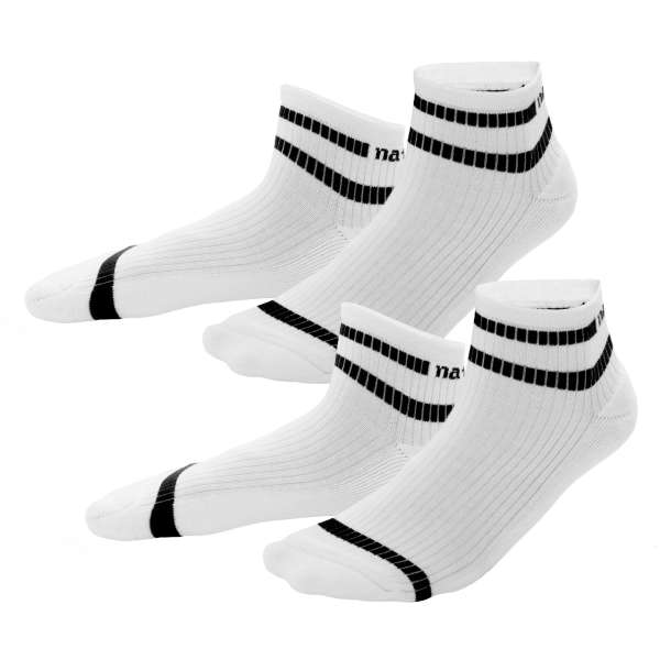 Living Crafts Orell Unisex Organic Cotton Sneaker Socks, Pack of 2 Living Crafts Orell Unisex Organic Cotton Sneaker Socks, Pack of 2