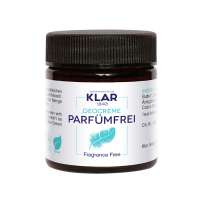 Klar deodorant cream fragrance free, 30 ml Klar deodorant cream fragrance free, 30 ml