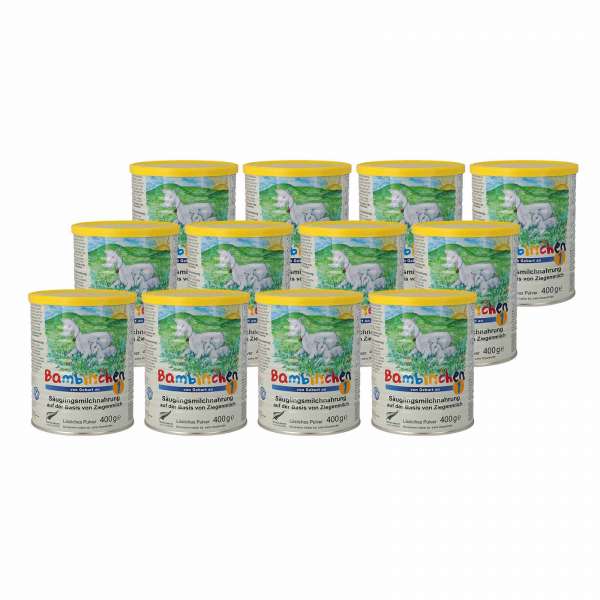 Bambinchen 1 Infant Formula 12 x 400 gr. Bambinchen 1 Infant Formula 12 x 400 gr.