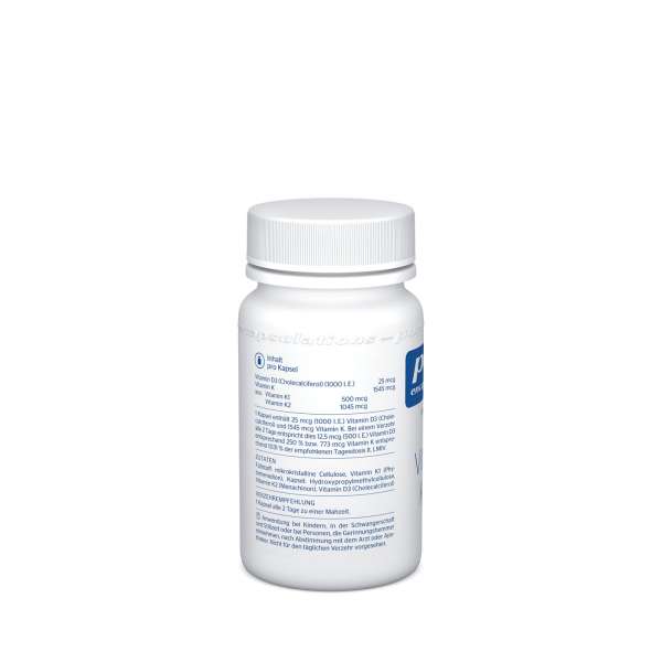 Pure Encapsulations - Pure Vitamin K and D, 60 capsules