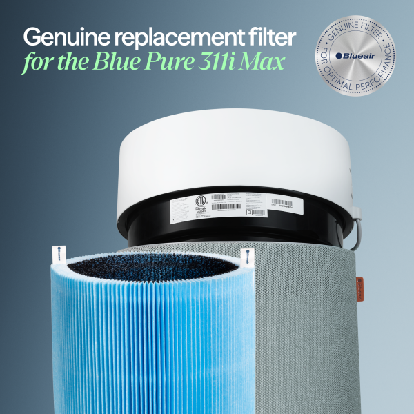Blueair Blue Pure 311i Max AllergenBlock Replacement Filter with Carbon