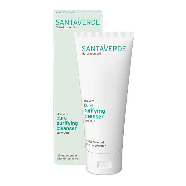 Santaverde pure reinigende Reinigungsmilch ohne Duft, 100 ml Santaverde pure reinigende Reinigungsmilch ohne Duft, 100 ml