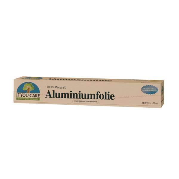 If you care Aluminium foil for food - sustainable from 100% recycling If you care Aluminium foil for food - sustainable from 100% recycling