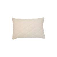 PureNature latex flock pillow with quilted organic cotton cover PureNature latex flock pillow with quilted organic cotton cover
