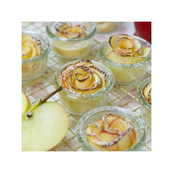 Weck Mini tumbler with glass lid - Preserve & Serve, 12 pieces