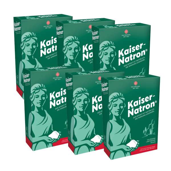 Kaiser Natron Baking Soda (6 x 250 grams) Kaiser Natron Baking Soda (6 x 250 grams)
