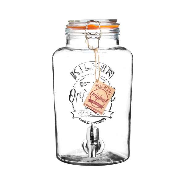 Kilner round drink dispenser 5 liters