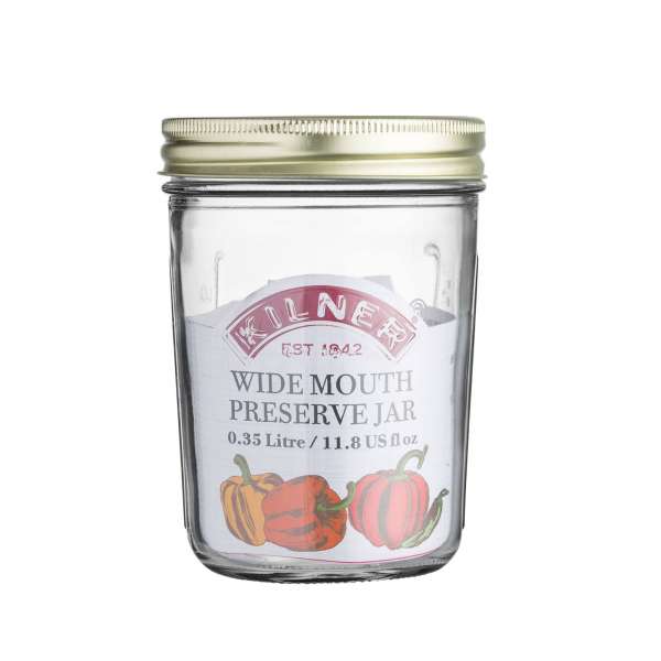 Kilner wide neck canning jar