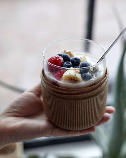 Black & Blum glass lunch bowl