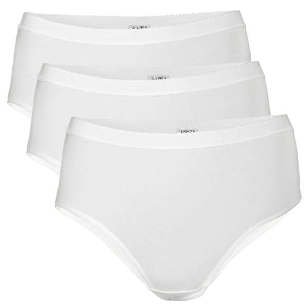 Living Crafts Polly Organic Cotton Women’s Briefs, Pack of 3 Living Crafts Polly Organic Cotton Women’s Briefs, Pack of 3