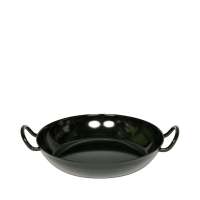 RIESS Black Enamel Gourmet and Serving Pan in 5 Sizes