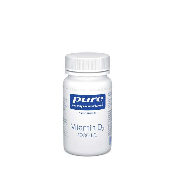 Pure Vitamin D3 by Pure Encapsulations - Cholecalciferol 1000 I.E Pure Vitamin D3 by Pure Encapsulations - Cholecalciferol 1000 I.E