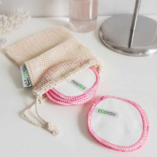 cleansing pads face - washable alternative for absorbent cotton pads