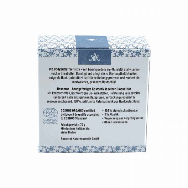 Rosenrot body butter sensitive, 70 g