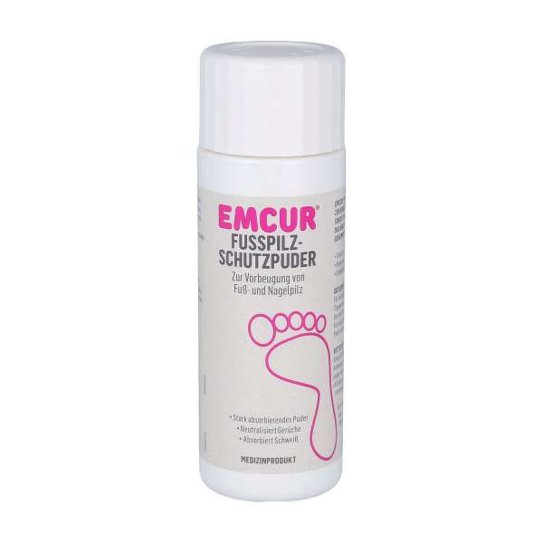 EMCUR foot fungus powder-Protective powder & prevention of foot and nail fungus EMCUR foot fungus powder-Protective powder & prevention of foot and nail fungus