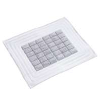 Activated carbon filter mat extra strong with activated carbon granulate Activated carbon filter mat extra strong with activated carbon granulate