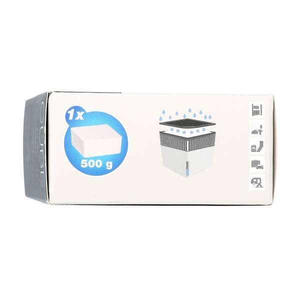 Room dehumidifier salt cube for dehumidifier without current against