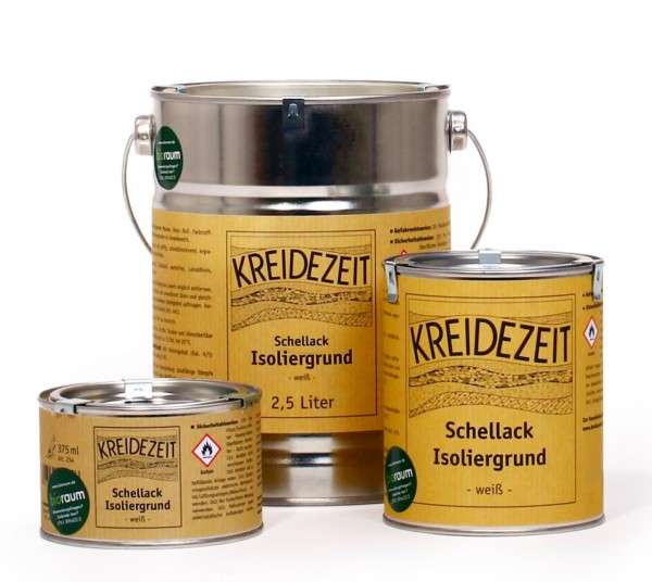 Cretaceous time Shellac Insulating primer white - insulating and shut-off