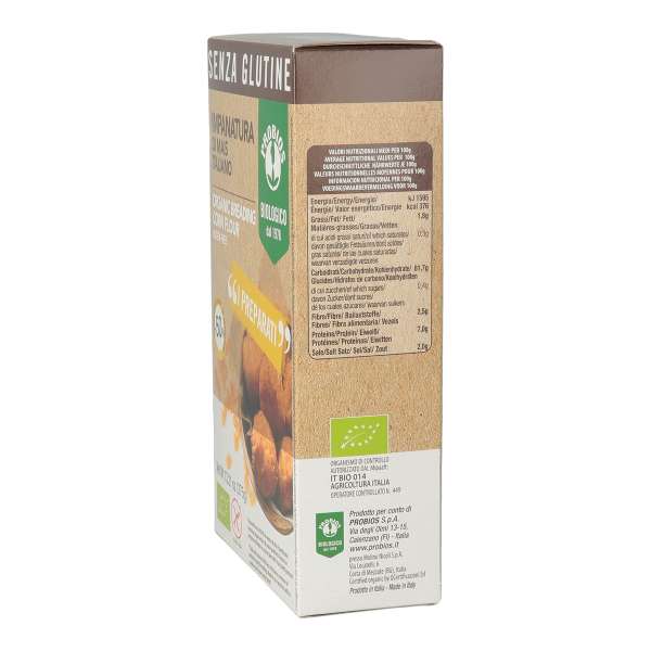 Breadcrumbs made from Corn, gluten-free