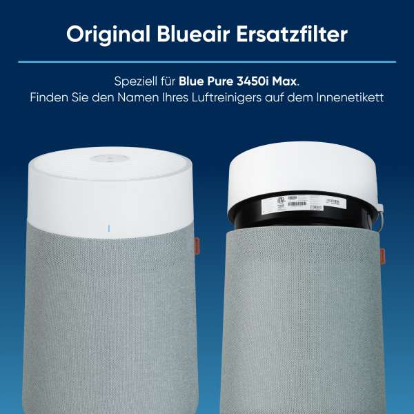 Blueair Blue Pure 3450i Max Air Purifier with HEPASilent and App Control Blueair Blue Pure 3450i Max Air Purifier with HEPASilent and App Control