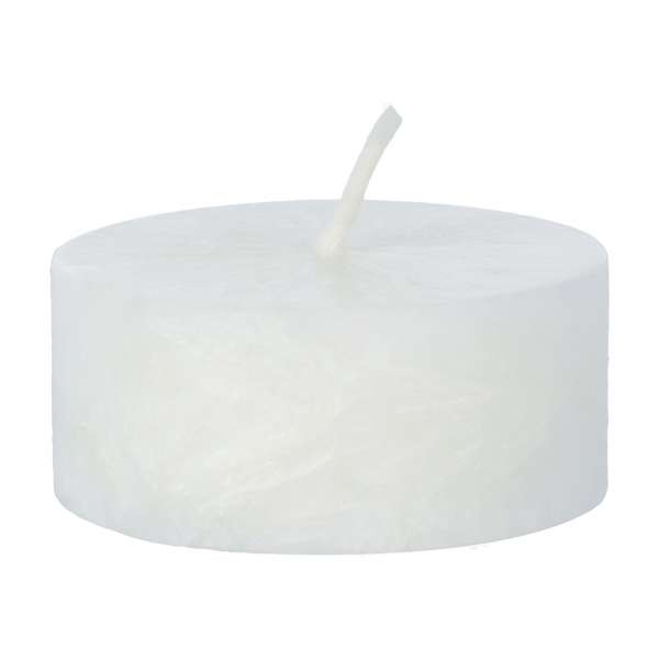 Tea Candles Stearin White (Package of 10)