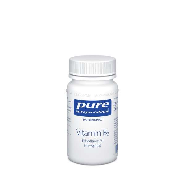 Pure Encapsulations Vitamin B2 Riboflavin in vegan capsules 25mg Pure Encapsulations Vitamin B2 Riboflavin in vegan capsules 25mg