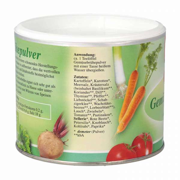 Vegetable Broth Gluten/Yeast-Free