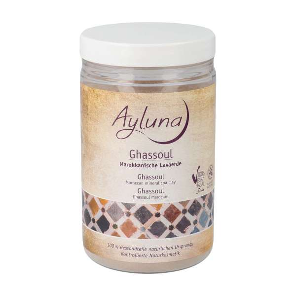 Ayluna Ghassoul lava clay from Morocco - to wash your hair Ayluna Ghassoul lava clay from Morocco - to wash your hair
