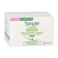 Simple Vitamin Night Cream for sensitive skin - fragrance free Simple Vitamin Night Cream for sensitive skin - fragrance free
