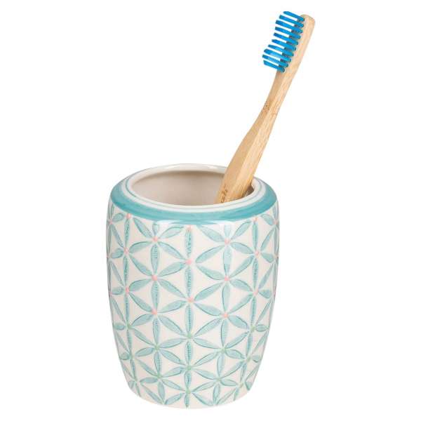 Tranquillo toothbrush cup without drilling - ceramic, plastic free  Tranquillo toothbrush cup without drilling - ceramic, plastic free
