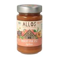 Allos fruit pure fruit spread apricot from fully ripe organic fruits Allos fruit pure fruit spread apricot from fully ripe organic fruits