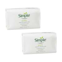Simple Pure Soap for Sensitive Skin 2 x 125 g Simple Pure Soap for Sensitive Skin 2 x 125 g