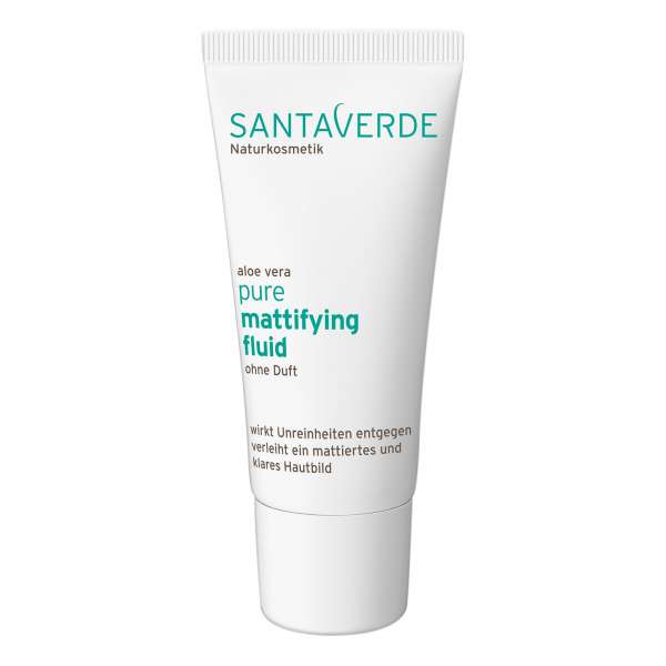 SantaVerde Pure Mattifying Fluid - nourishes & mattifies facial skin SantaVerde Pure Mattifying Fluid - nourishes & mattifies facial skin