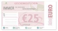 Gift Certificate Value: 25,00 Euro Gift Certificate Value: 25,00 Euro