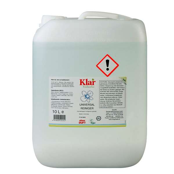Clear universal cleaner, 10 l canister Clear universal cleaner, 10 l canister