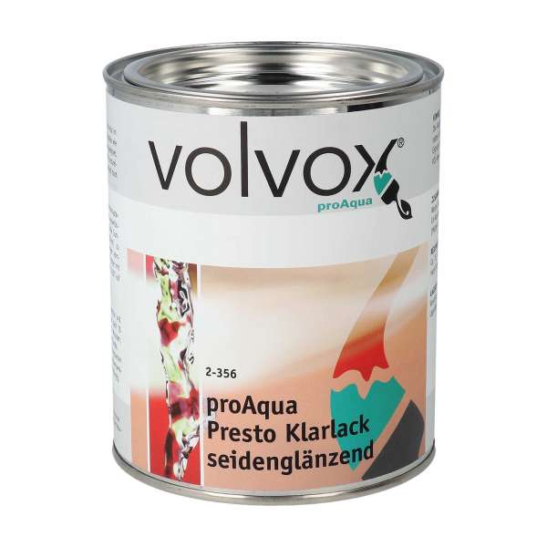 Volvox proAqua wood varnish clear - solvent-free & dilutable with water Volvox proAqua wood varnish clear - solvent-free & dilutable with water